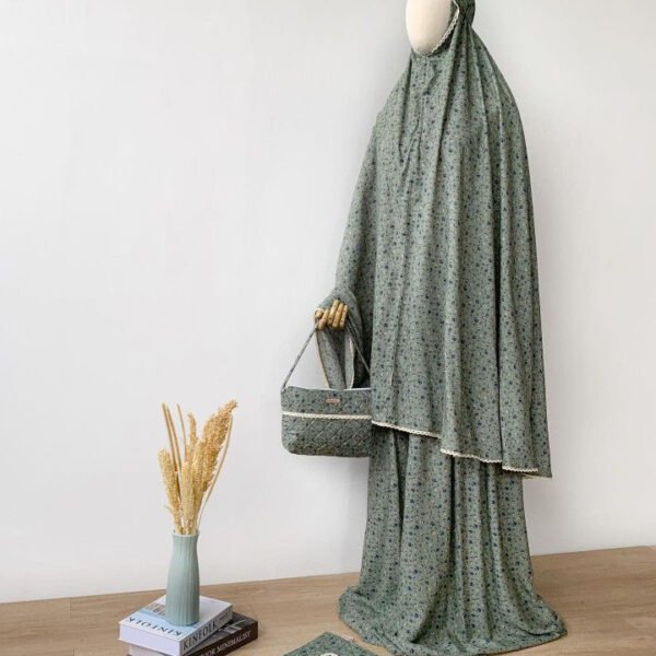 namaz chaddar with sleeve & niqab