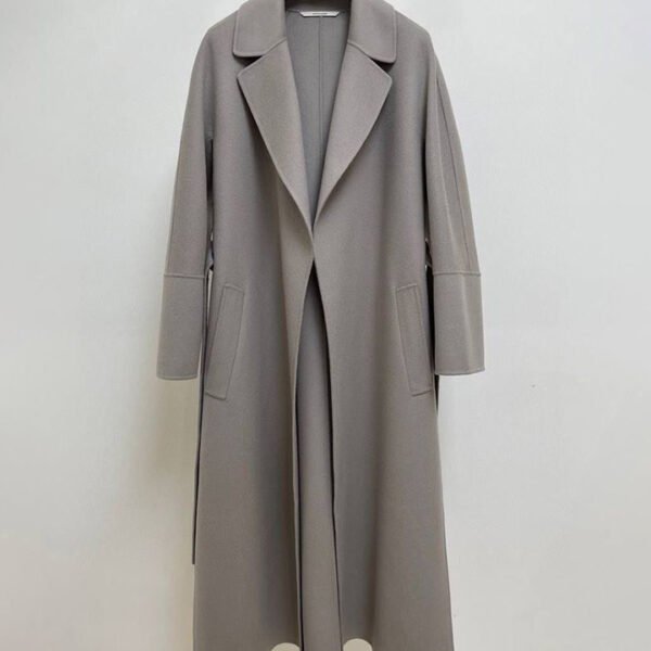 dusty beige coat style abaya (copy)