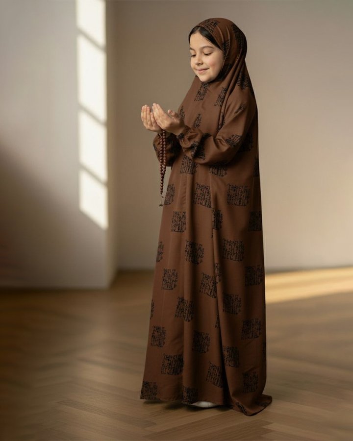 kids namaz chaddar with full sleeves kids namaz chaddar with full sleeves